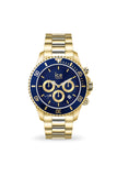 ICE steel Gold blue Chrono