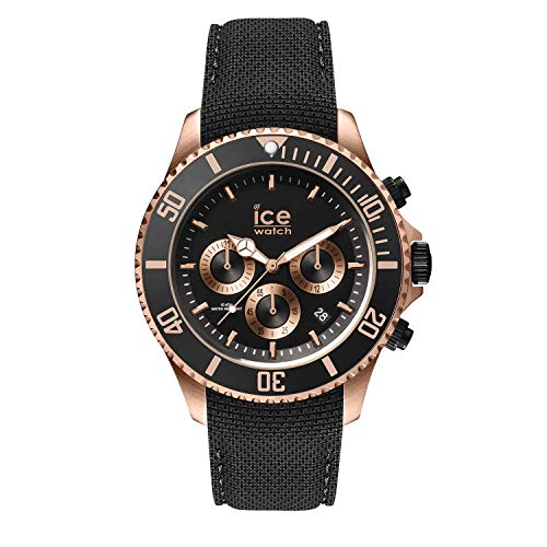 ICE steel Black Rose Gold Chrono Large