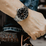 ICE steel Black silver