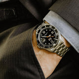 ICE steel Black silver