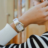 ICE boliday Dome metal White gold