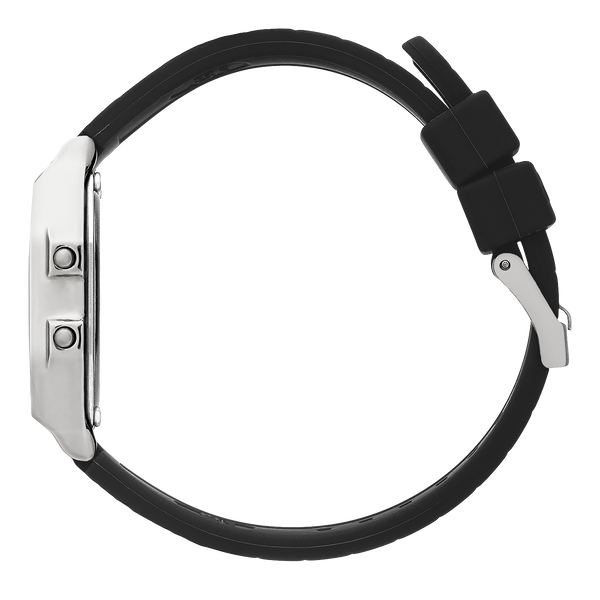 Ice-Watch - ICE digit retro Black gold - Zwart dameshorloge met kunststof band - 022064 (Small