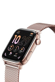 ICE smart 3.0 Rectangular 1.78 Rose-Gold Milanese