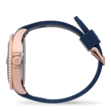 ICE steel Blue Rose-gold