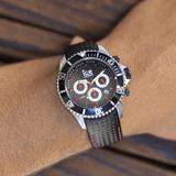ICE steel Black racing Chrono