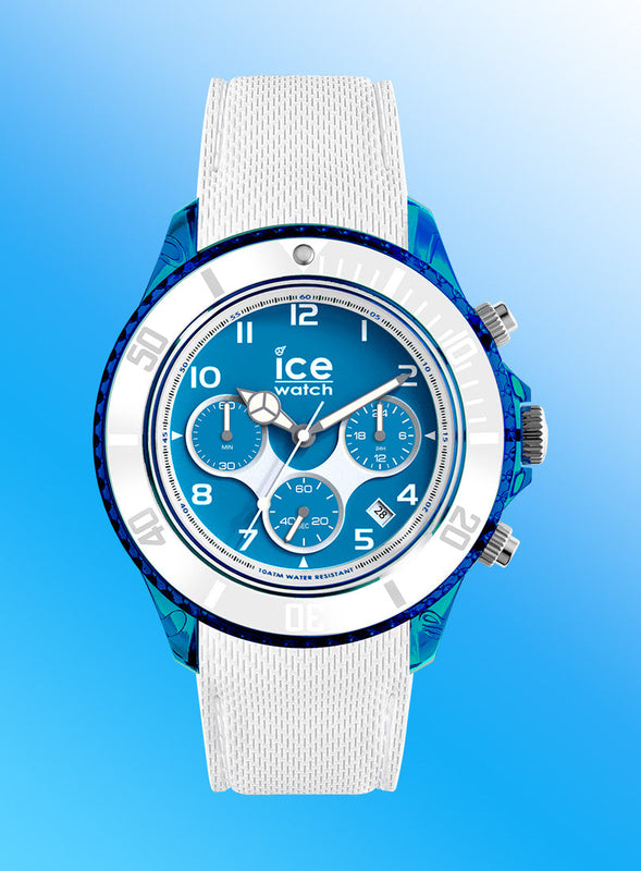 Orologio Uomo ICE WATCH BOLIDAY 023313 Multifunzione Silicone Bianco Blu Orologio Uomo ICE WATCH BOLIDAY 023313 Multifunzione Silicone Bianco Blu
