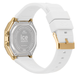 ICE digit retro - White gold