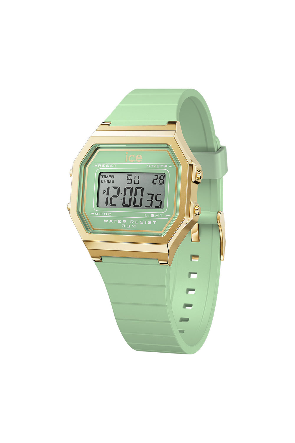 ICE digit retro Lagoon green