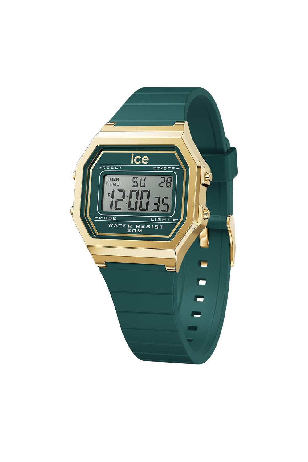 ICE digit retro Verdigris