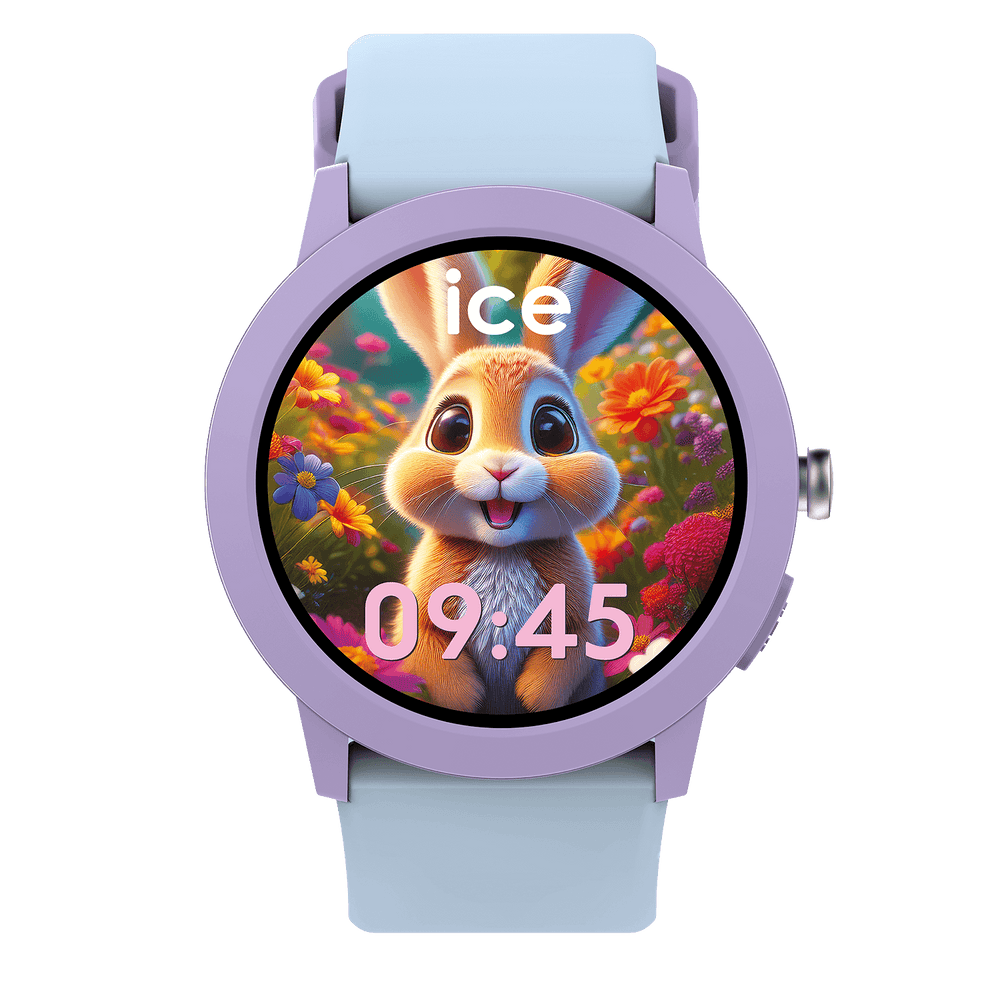ICE smart junior RD 3.0 Find My round Purple Soft blue