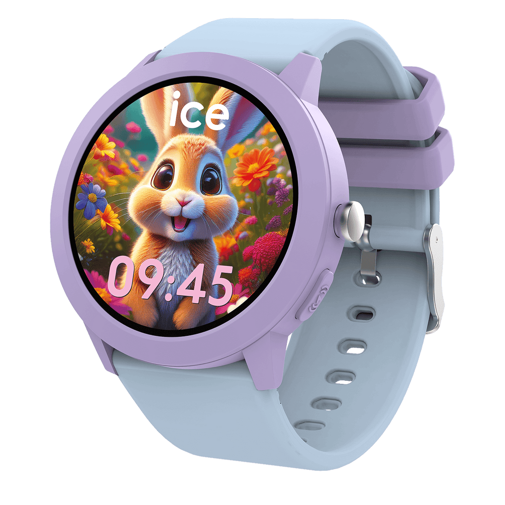 ICE smart junior RD 3.0 Find My round Purple Soft blue