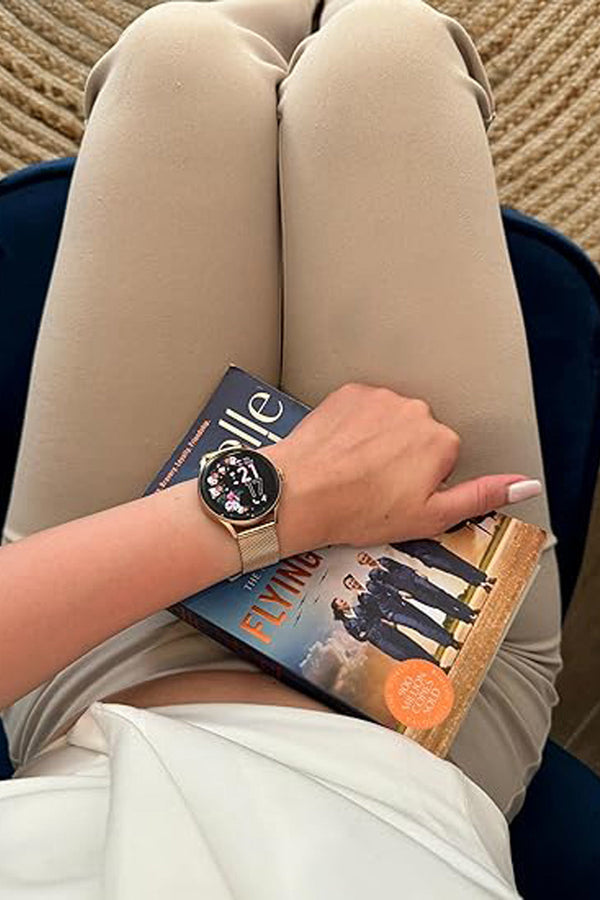 ICE Smart 2.0 Round 1.20 Rose-Gold Milanese AMOLED Smartwatch – Bluetooth Calling - 023394 ICE Smart 2.0 Round 1.20 Rose-Gold Milanese AMOLED Smartwatch – Bluetooth Calling - 023394