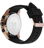 ICE steel - Black Rose-Gold - Chrono - Large