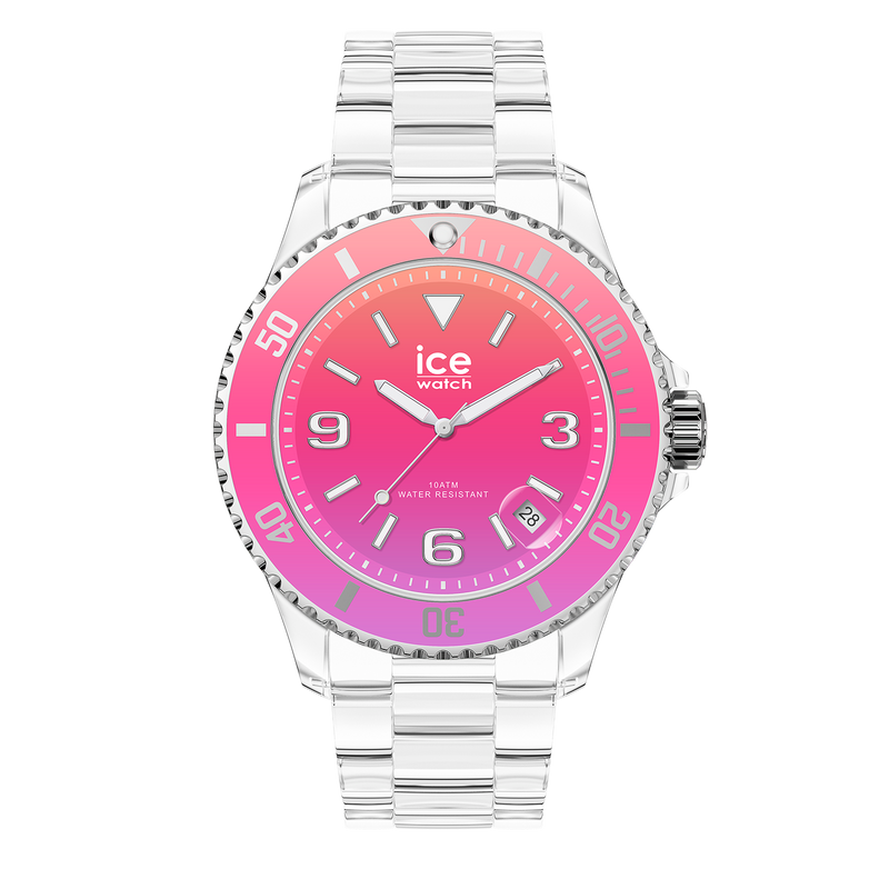 Ice 2025 watch transparente