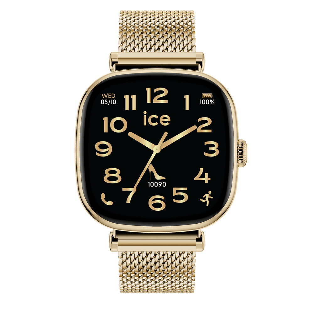 ICE smart SQ 2.0 square 1.70 Gold Milanese