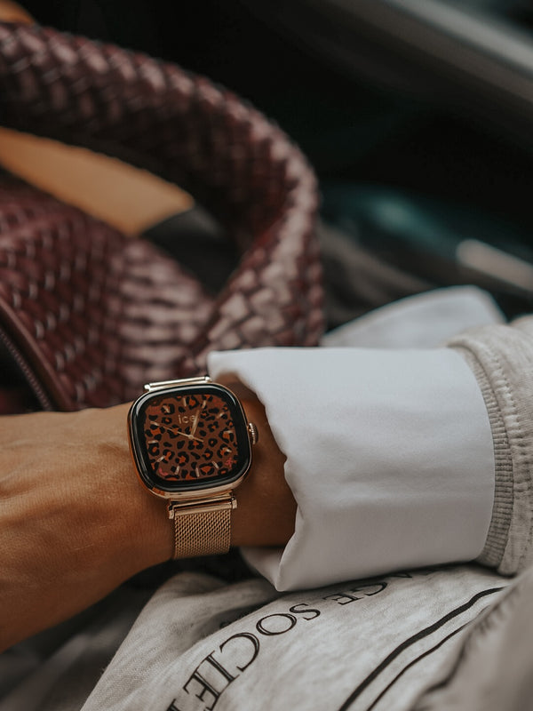 ICE Smart SQ 2.0 Rose Gold Milanese Smartwatch 1.70" AMOLED | Bluetooth Call Watch - 025233 ICE Smart SQ 2.0 Rose Gold Milanese Smartwatch 1.70" AMOLED | Bluetooth Call Watch - 025233