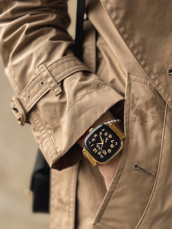 ICE Smart SQ 2.0 Square 1.70 Gold Milanese Smartwatch - 025234 ICE Smart SQ 2.0 Square 1.70 Gold Milanese Smartwatch - 025234