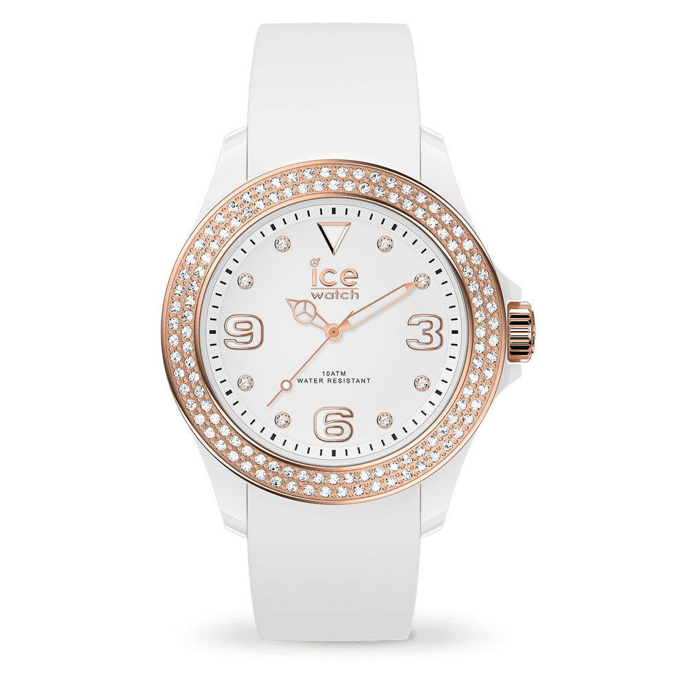 ICE star - White rose-gold - Smooth