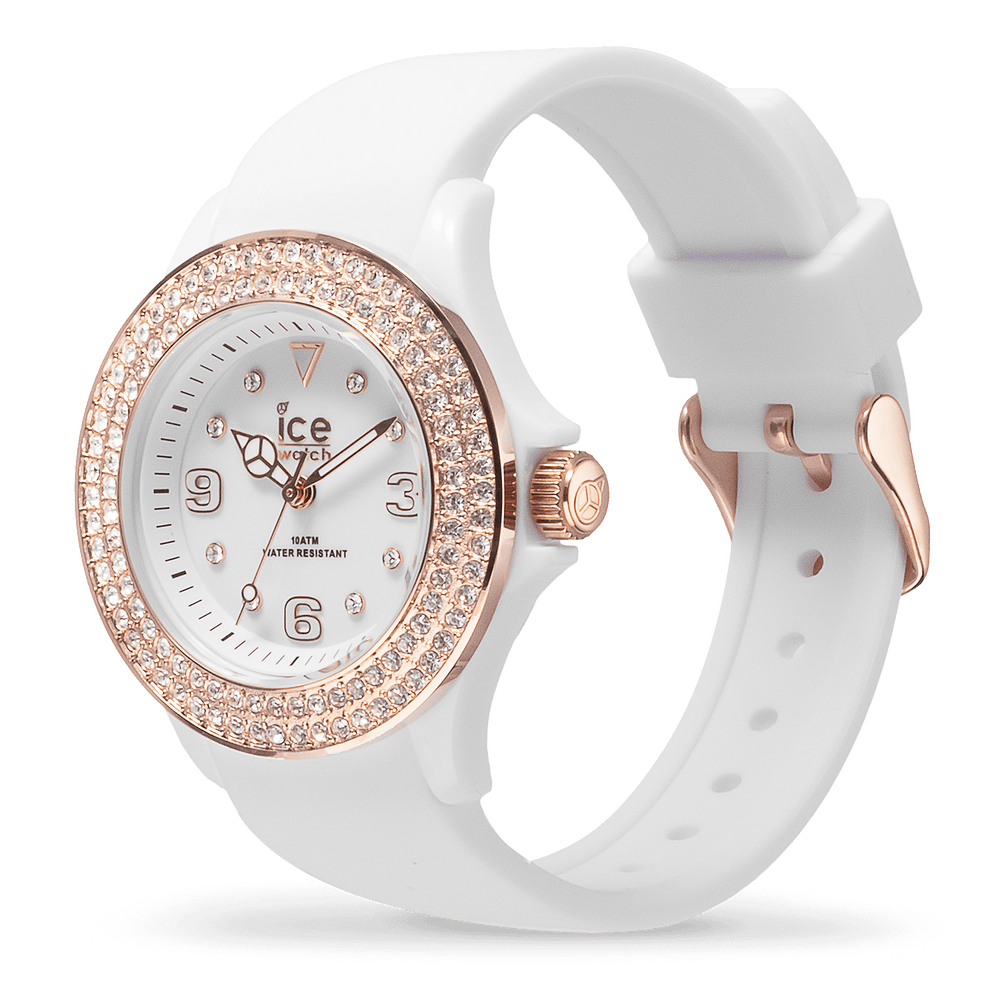ICE star - White rose-gold - Smooth