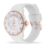 ICE crystal - White rose-gold - Smooth